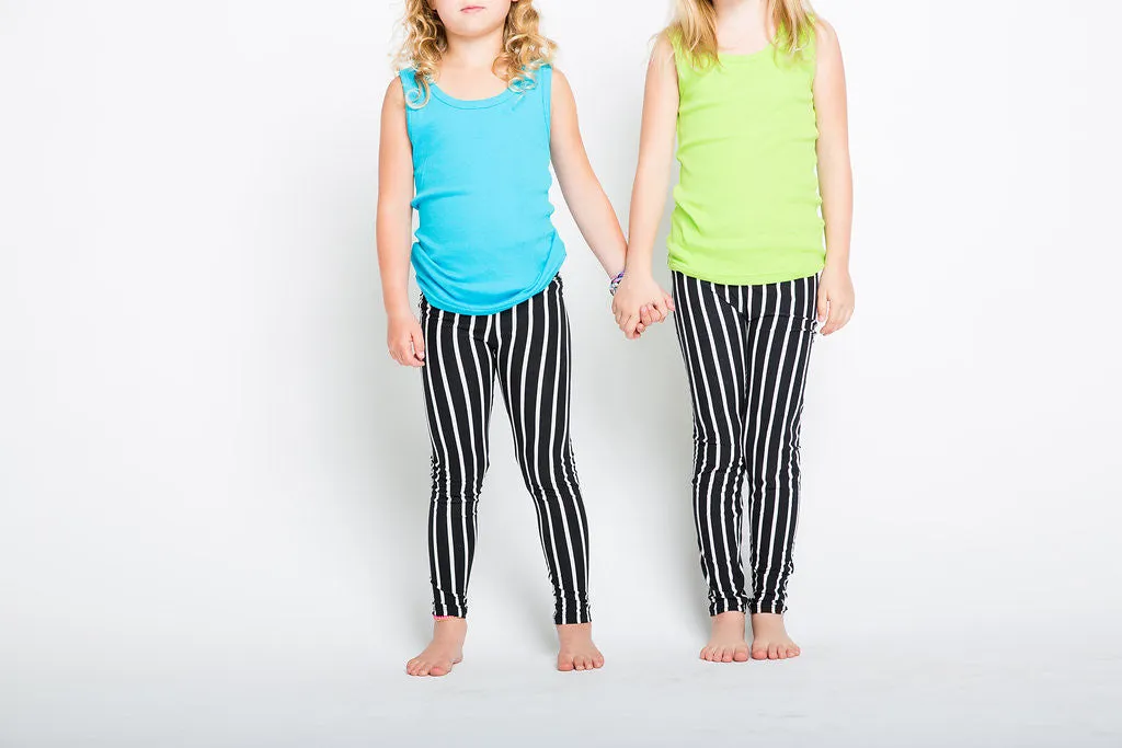 White Stripe Kids S/M