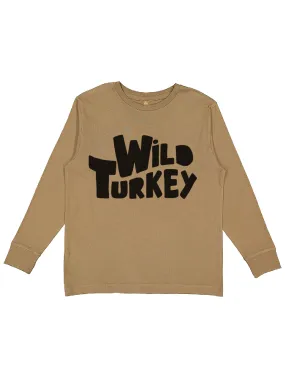 Wild Turkey Kids Thanksgiving Shirt