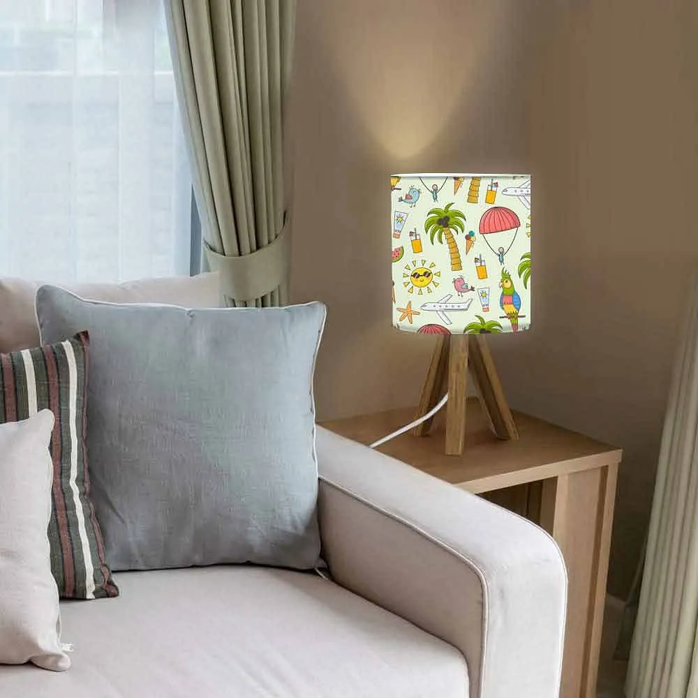 Wooden Led Lamp For Kids -Summer Collection