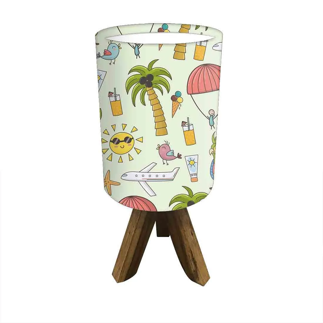 Wooden Led Lamp For Kids -Summer Collection