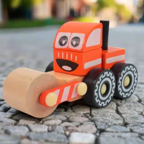 Wooden Kids Bulldozer Toy