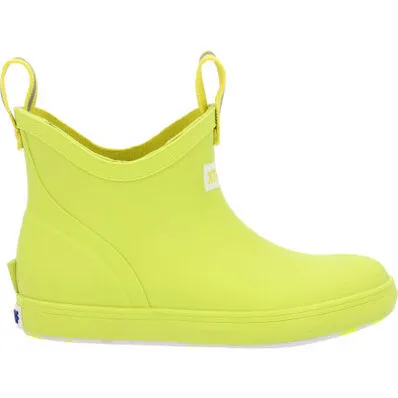 XTRATUF LITTLE KIDS ANKLE DECK BOOT NEON YELLOW XKAB800C