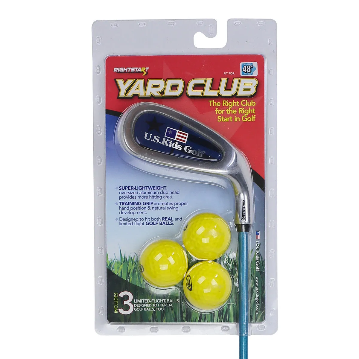 Junior Golf Training Club with 3 Practice Balls