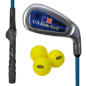 Junior Golf Training Club with 3 Practice Balls