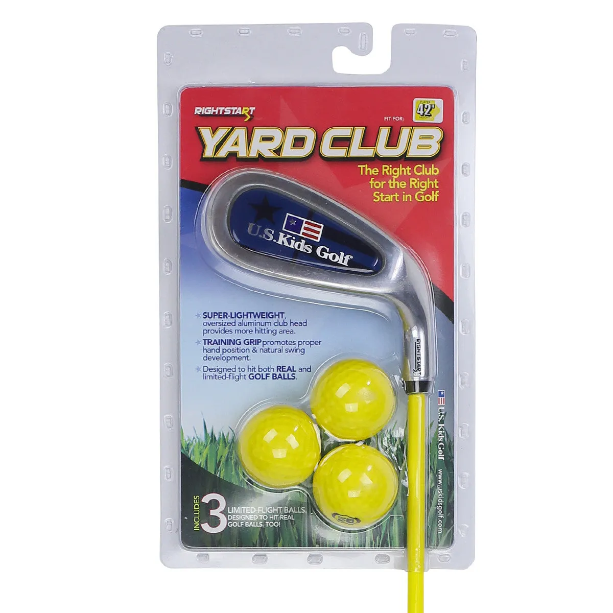 Training Yard Club US Kids Right Hand RS42 with 3 Yard Balls