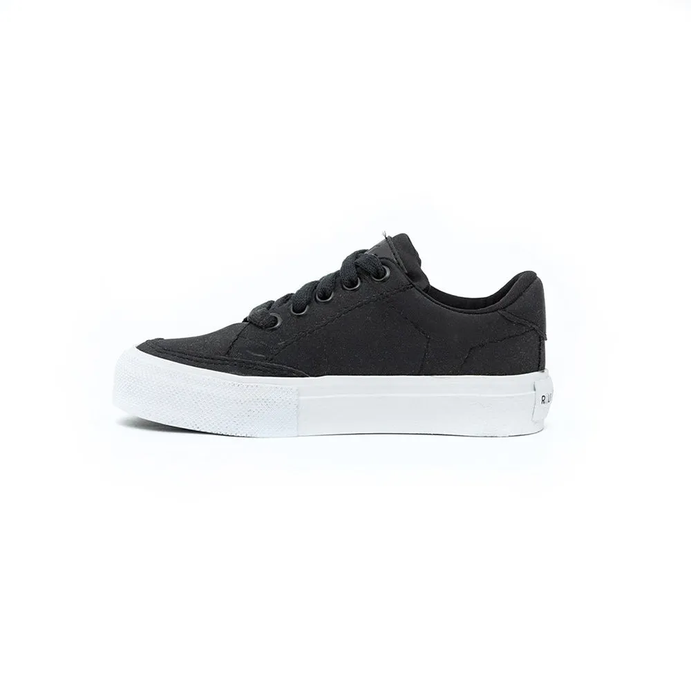 Rusty Toshi Coal Black Kids Sneakers